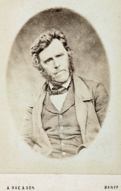 Hugh Miller, Scottish Geologist, c. 1850s by Ferdinand Georg Waldmuller