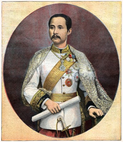 King Rama V by . .