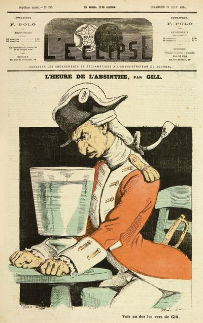 The Hour of Absinthe by Frederick (attr. to) Barnard