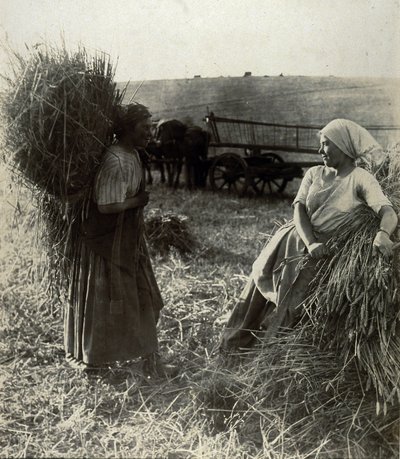 The Harvesters, circa 1900 by Frederick (attr. to) Barnard
