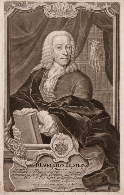 Lorenz Heister, German Surgeon by Henry Charles Fehr