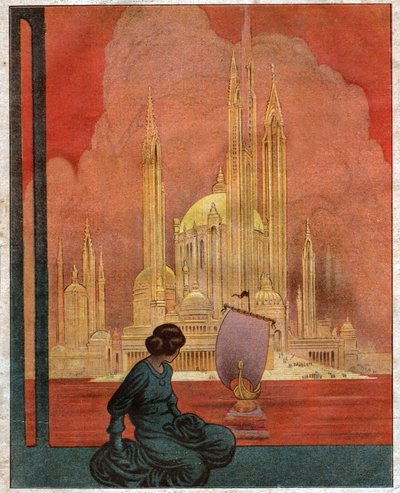 Panorama of a Utopian City. 1922 by . .