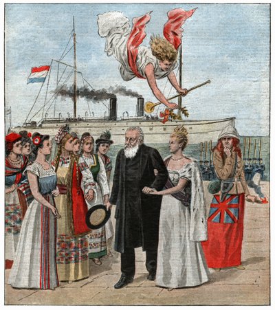 Paul Kruger in Europe by . .