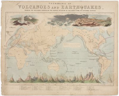 Phenomena of Volcanoes and Earthquakes, 3 June 1852 by John Pardon