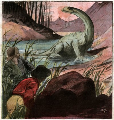 Plesiosaur by John Pardon