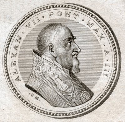 Pope Alexander VII by . .