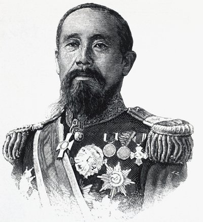 Portrait of Ito Hirobumi, Japanese politician by William Walcutt