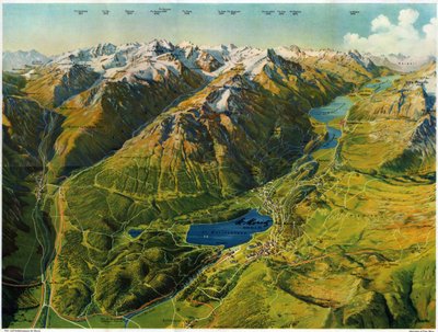 St Moritz, circa 1930 by . .