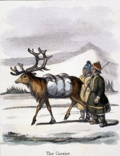 The Carrier, c. 1845 by Frederick (attr. to) Barnard