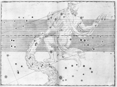 The constellation Aquarius by Frederick (attr. to) Barnard