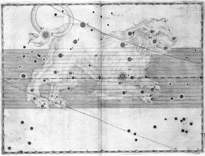 The constellation Leo by Frederick (attr. to) Barnard