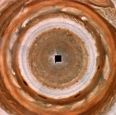 View Over the North Pole of Jupiter by Frederick (attr. to) Barnard