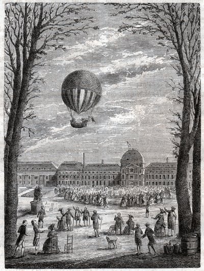 Balloon Flight by Frederick (attr. to) Barnard