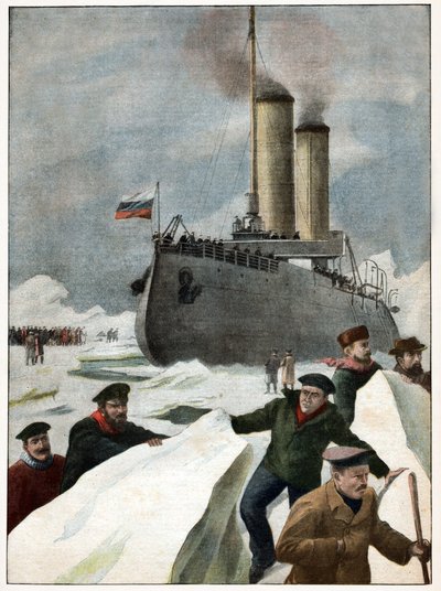 Yermak Icebreaker by . .