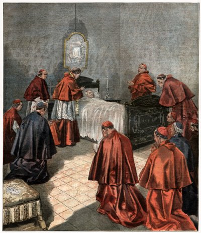 Death of Pope Leo XIII by . .