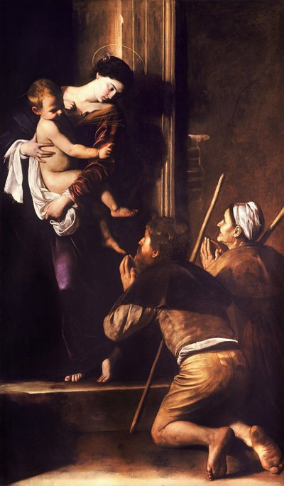 Madonna di Loreto by Michelangelo Merisi da  Caravaggio