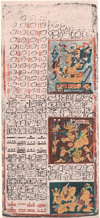Dresden Codex, Page 49 by Unknown
