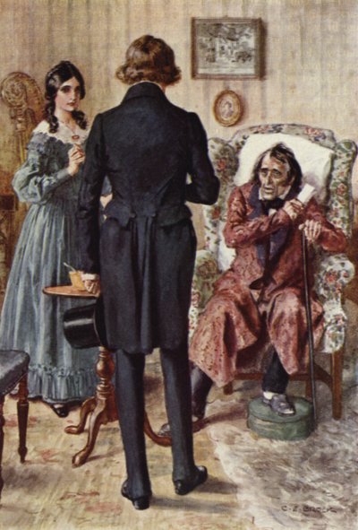 Illustration for Nicholas Nickleby by after Charles Edmund Brock