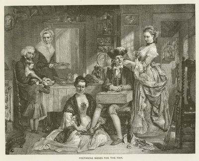 Preparing Moses for the Fair by after Daniel Maclise