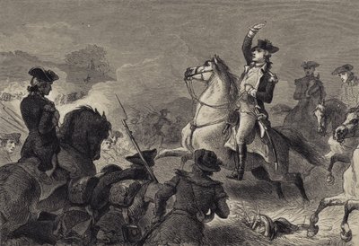 Washington at Monmouth by after Felix Octavius Carr Darley