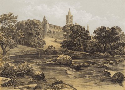 Dunblane Cathedral, Perthshire by after George Cattermole