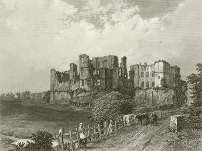 Kenilworth Castle by Henry after Warren