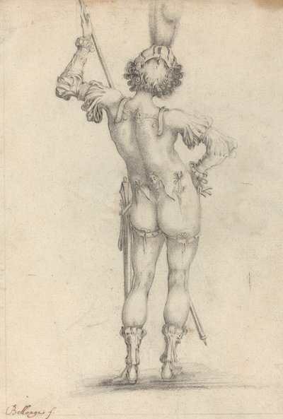 Standing Figure by after Jacques Bellange