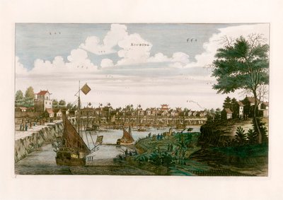 Kuching by after Johannes Nieuhof
