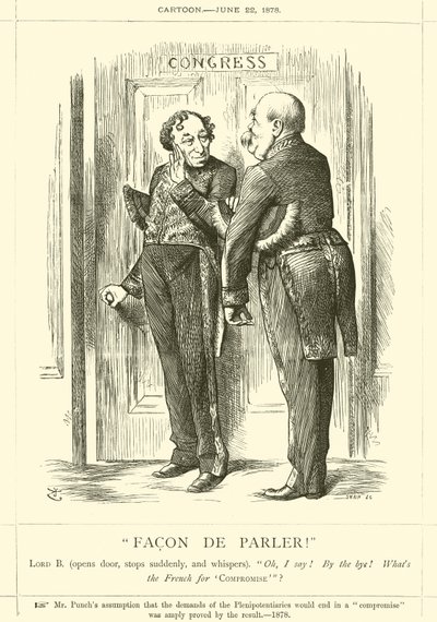 Facon De Parler! by after John Tenniel