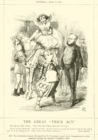 The Great Trick Act by after John Tenniel