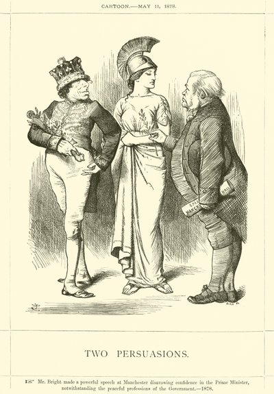 Two Persuasions by after John Tenniel