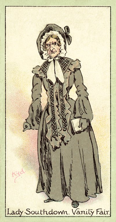 Lady Southdown, Vanity Fair by after Joseph Clayton Clarke