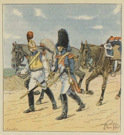 Carabiniers, 1806-1812 by after Louis Charles Bombled