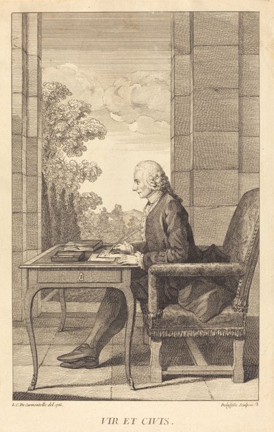 M. Lambert by after Louis de Carrogis Jean Baptiste Delafosse called Carmontelle
