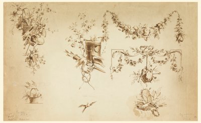 Designs for Trophies by after Pierre Ranson