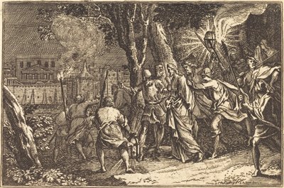 The Arrest of Christ by after Sébastien Le Clerc I