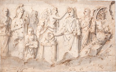 Imperial Sacrifice to Mars by after Ubekendt