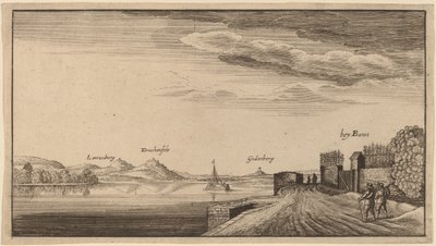 View of Lewenberg by after Wenceslaus Hollar