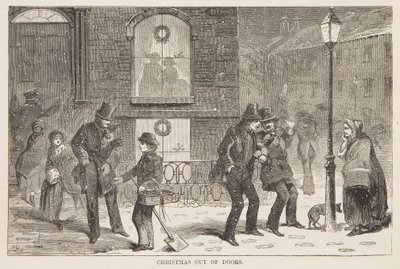 Christmas Out of Doors by after Winslow Homer