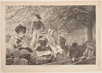 Spring Blossoms by after Winslow Homer