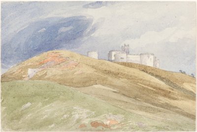 Castle on a Hill by attributed to James Bulwer