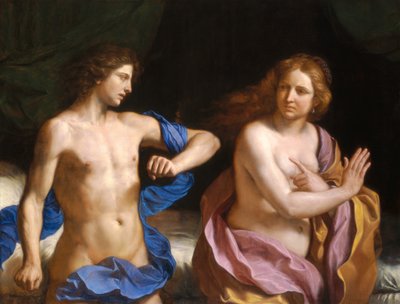 Amnon and Tamar by called Guercino Giovanni Francesco Barbieri