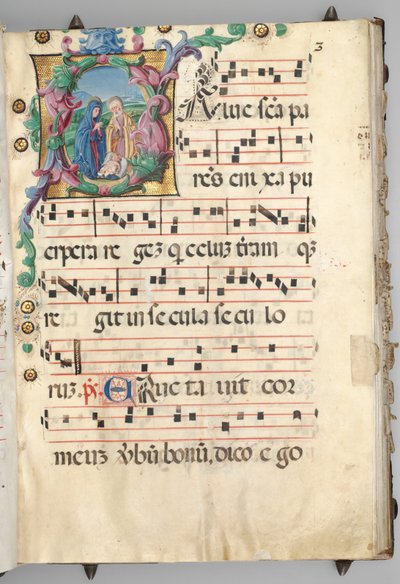 Gradual by circle of Girolamo dai Libri