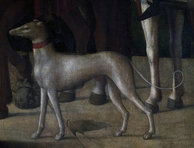 Dog (detail) by Kosma Sergejewitsch Petrow Wodkin