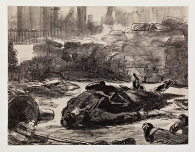 Civil War by Édouard Manet