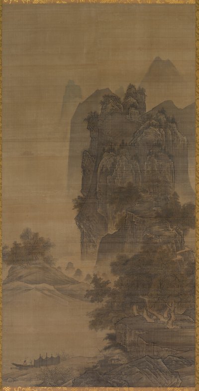 Landscape by follower of Sesshū Tōyō