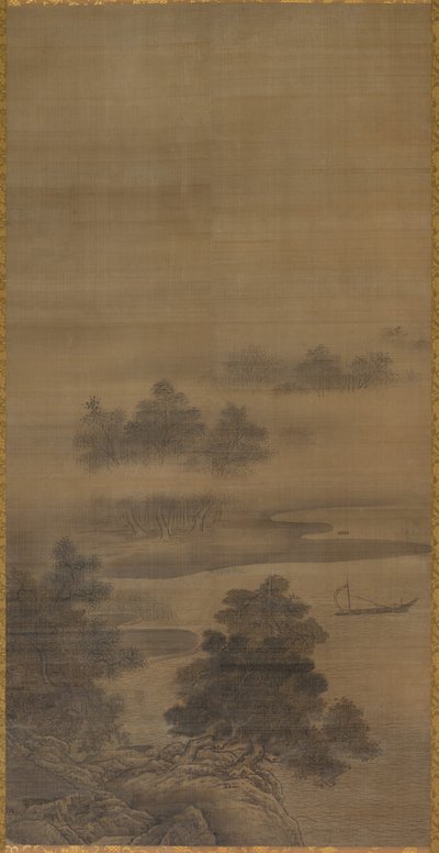 Landscape by follower of Sesshū Tōyō