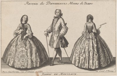 Ladies in Coats by published by Jacques Chéreau