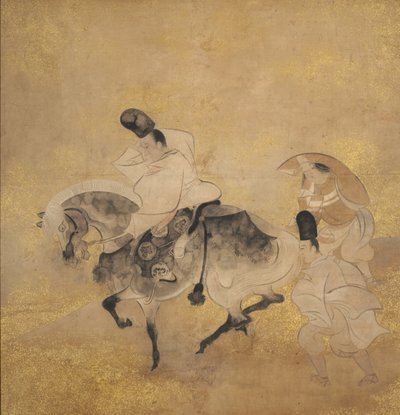 Crossing at Sano by studio of Tawaraya Sōtatsu