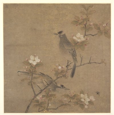Flowers and Birds by style of Qian Xuan